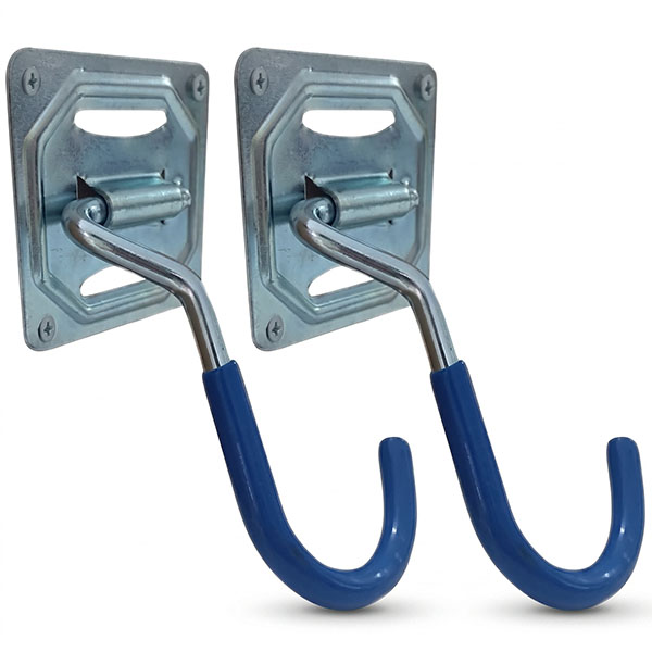 MINUTEX Coppia di Supporti Portabicletta a Parete o Soffitto